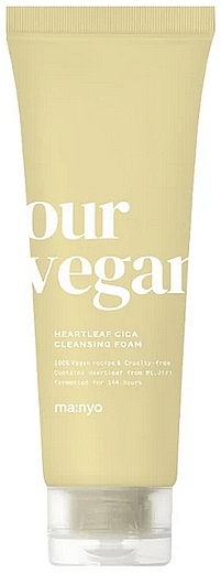 Cleansing Foam - Manyo Our Vegan Heartleaf Cica Cleansing Foam — photo N1