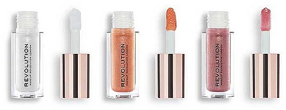 Lip Gloss Set - Makeup Revolution Shimmer Bomb Mini Collection — photo N2