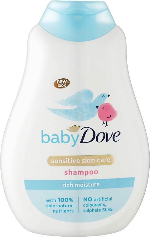 Baby Hair Shampoo - Dove Baby Rich Moisture Shampoo — photo N5