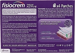 Joint and Muscle Support Patch, 7x9.5 cm - Fisiocrem Parche Active — photo N3