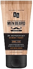 Beard & Face Cleansing Gel - AA Cosmetics Men Beard Barber — photo N1