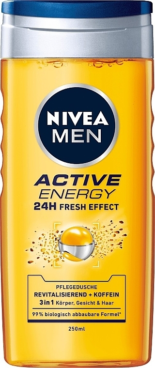 Shower Gel - Nivea Men Active Energy 24H Fresh Effect — photo N1