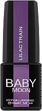 Lakier hybrydowy do paznokci - Baby Moon Lilac Train Gel Polish — photo N6