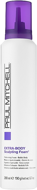 Extra Volume Strong Hold Foam - Paul Mitchell Extra-Body Sculpting Foam — photo N1