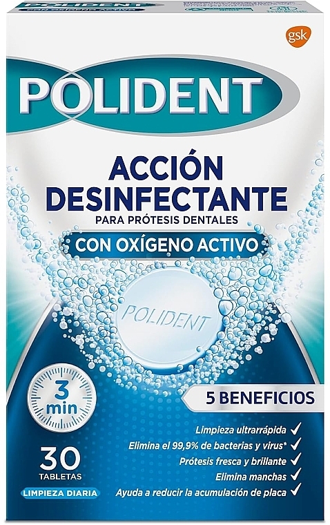 Denture Cleaning Tablets - Polident Originals Denture Cleaning Tablets — photo N2