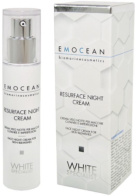 Revitalizing Night Face Cream - Emocean White Specialist Resurface Night Cream — photo N2