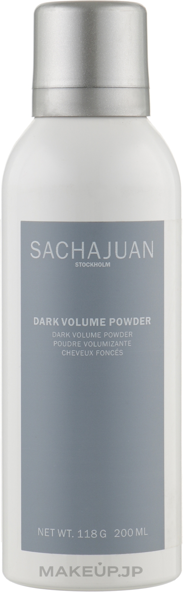 Volumizing Powder Spray for Dark Hair - Sachajuan Dark Volume Powder — photo 200 ml