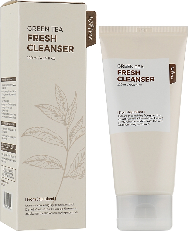 Refreshing Green Tea Cleansing Foam - Isntree Green Tea Fresh Cleanser — photo N15