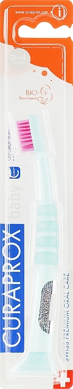 Kids Toothbrush "Curakid", turquoise-pink - Curaprox — photo N2