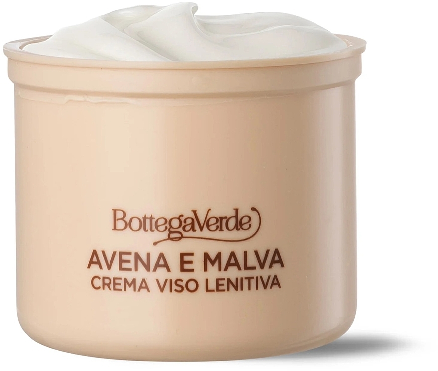 Face Cream - Bottega Verde Avena & Malva Face Cream Refill — photo N1