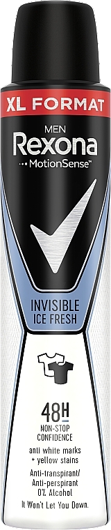 Deodorant-Spray "Invisible Ice Fresh" - Rexona Deodorant Spray — photo N1