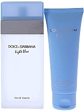 Fragrances, Perfumes, Cosmetics Dolce&Gabbana Light Blue - Set (edt/50 ml + b/cr/50ml)