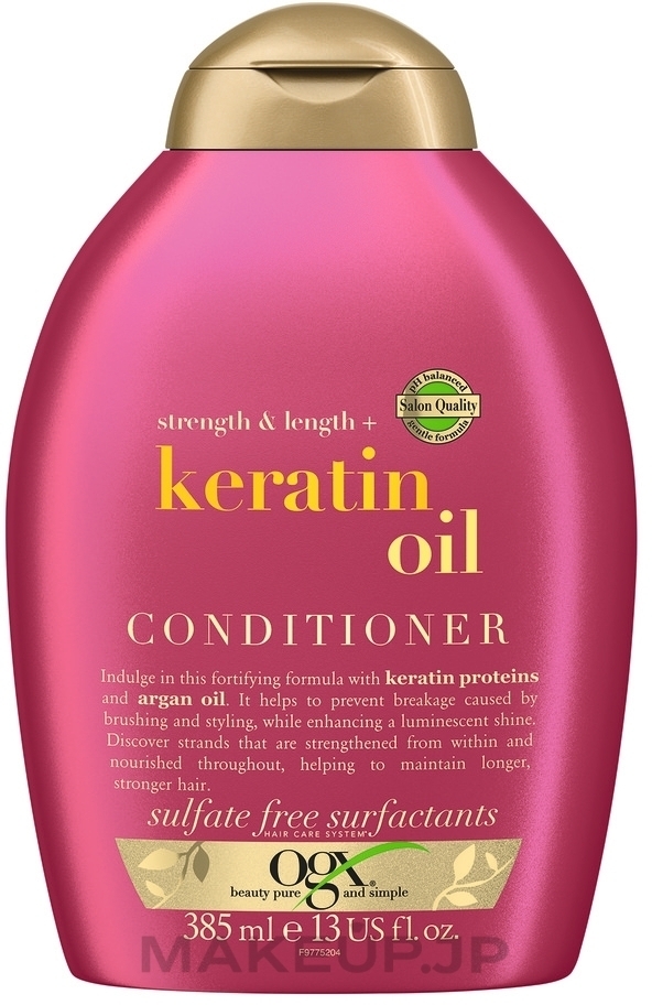 Anti-Breakage Conditioner - OGX Anti-Breakage Keratin Oil Conditioner — photo 385 ml