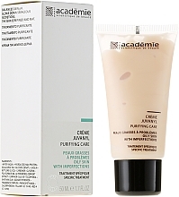 Fragrances, Perfumes, Cosmetics Juvanyl Purifying Cream - Academie Juvanyl Cream Purifying Care