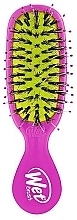 Hair Brush, purple - Wet Brush Mini Shine Enhancer Brush Purple — photo N3