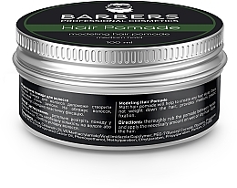 Medium Hold Hair Pomade - Barbers Modeling Hair Pomade Medium Hold — photo N24