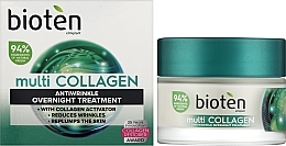 Night Collagen Face Cream - Bioten Multi Collagen Antiwrinkle Overnight Treatment — photo N4