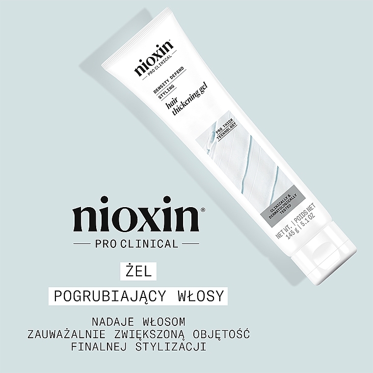 ヘアジェル - Nioxin Pro Clinical Density Defend Hair Thickening Gel — photo N2