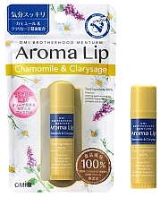 Lip Balm "Chamomile & Sage" - Omi Brotherhood Aroma Lip — photo N4