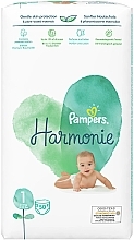 Diapers, size 1 (2-5 kg), 50 pcs - Pampers Harmonie Newborn — photo N2