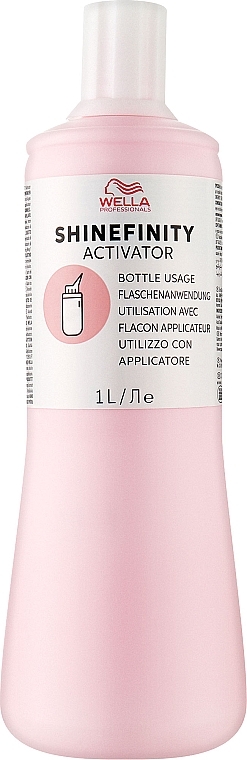 Activator - Wella Professionals Shinefinity Bottle 2% — photo N3