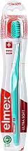 Toothbrush, ultra soft, turquoise - Elmex Swiss Made Ultra Soft Toothbrush — photo N3