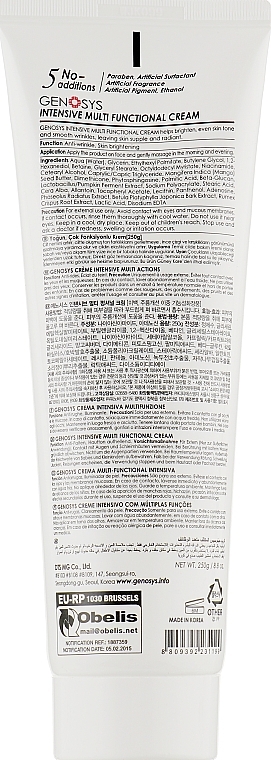 Intensive Multifunctional Face Cream - Genosys Intensive Multi Functional Cream — photo N59