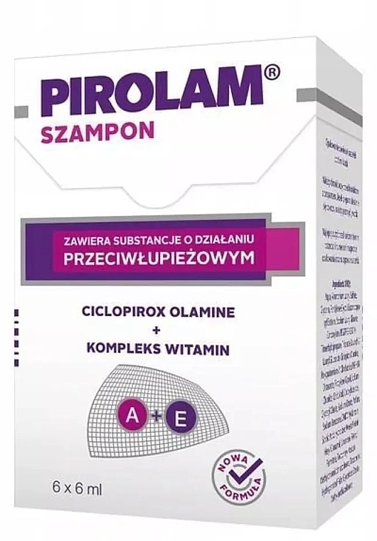 Anti-Dandruff Shampoo - Polpharma Pirolam Shampoo (sachet) — photo N1