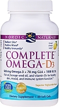 Dietary Supplement "Complete Omega-D3", lemon - Nordic Naturals Complete Omega- D3 Lemon — photo N15