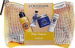 Set, 5 products - L'Occitane Shea Butter Gift Set — photo N1