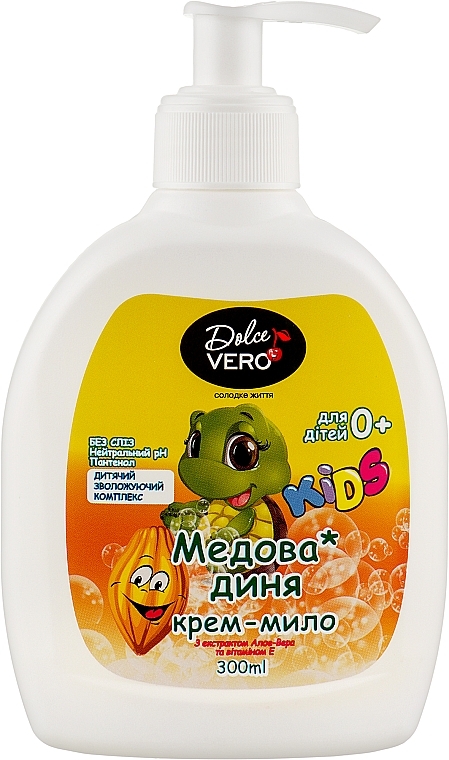 Kids Cream Soap "Honey Melon" - Dolce Vero — photo N3