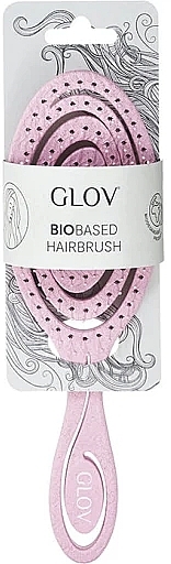 Biodegradable Hair Brush, lilac - Glov Biobased Brush — photo N2