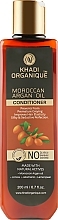 Natural Sulfate-Free Conditioner "Moroccan Argan Oil" - Khadi Organique Moroccan Argan Hair Conditioner — photo N2