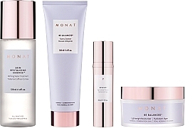 Fragrances, Perfumes, Cosmetics Set - Monat Be Balanced (cr/45ml + foam/120ml + ser/30ml + essence/120ml)