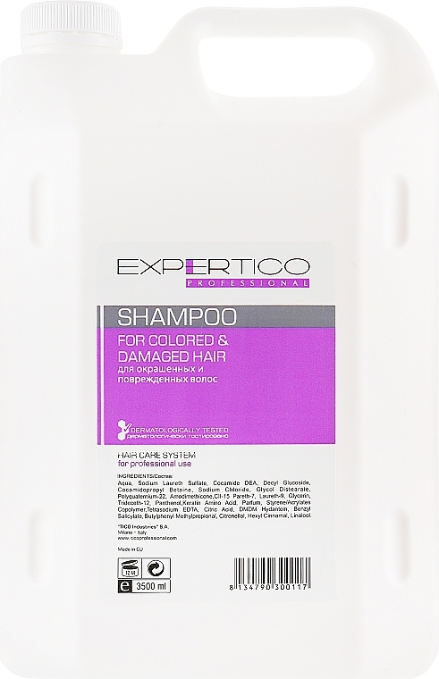 Shampoo for Colour-Treared and Damaged Hair - Tico Professional For Colored&Damaged Hair — photo N3