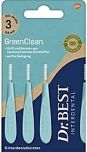 Fragrances, Perfumes, Cosmetics Interdental Brush - Dr. Best Interdental GreenClean Size 3