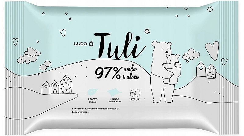 Kids Aloe Wet Wipes - Luba Tuli Baby Wipes — photo N1