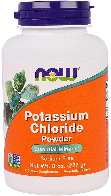 Potassium Chloride Powder - Now Foods Potassium Chloride Powder — photo N1