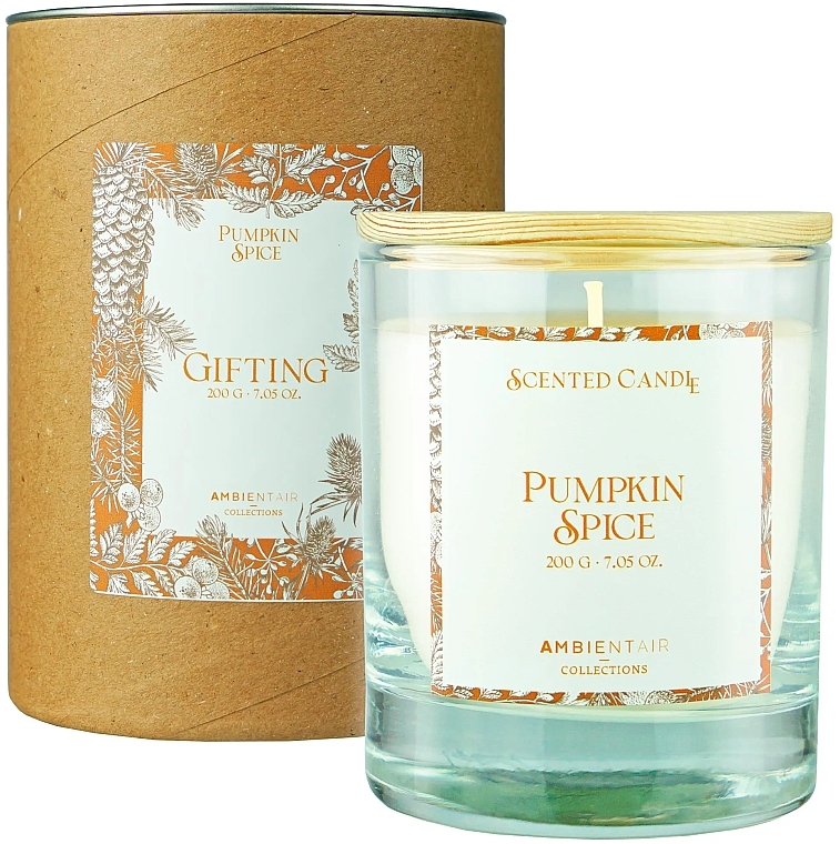 Scented Candle 'Pumpkin Spice' - Ambientair Gifting Scented Candle Special Edition — photo N1