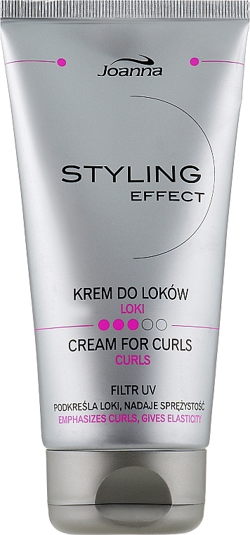 Styling Curly Hair Cream - Joanna Styling Effect Cream For Curls — photo N3
