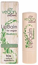 Blueberry Lip Balm - Vegan Natural Lip Balm For Vegan Blueberry — photo N1