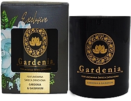 Fragrances, Perfumes, Cosmetics Gardenia & Galbanum Scented Candle - Loris Parfum Gardenia Gardenia & Galbanum