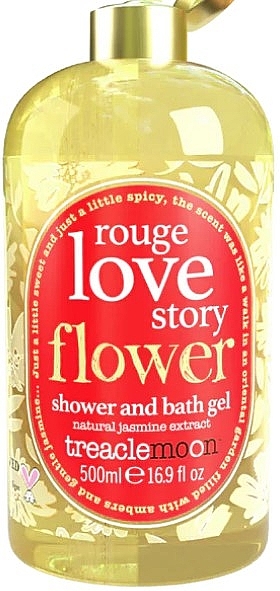 Jasmine Shower & Bath Gel - Treaclemoon Rouge Love Story Flower Shower And Bath Gel — photo N1