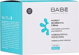 Fragrances, Perfumes, Cosmetics Moisturizing Nourishing Cream SPF 20 - Babe Laboratorios Hydro Nourishing Cream