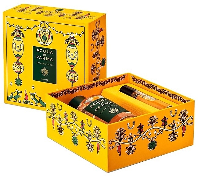 Acqua Di Parma Colonia Club Deluxe Holiday Set - Set (edc/100 ml + edc mini/12 ml) — photo N3