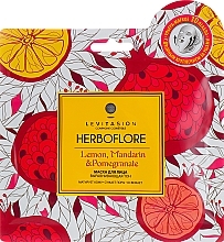 Smoothing Lemon, Pomegranate & Tangerine Face Mask - Levitasion Herboflore Lemon, Mandarin & Pomergranat — photo N1