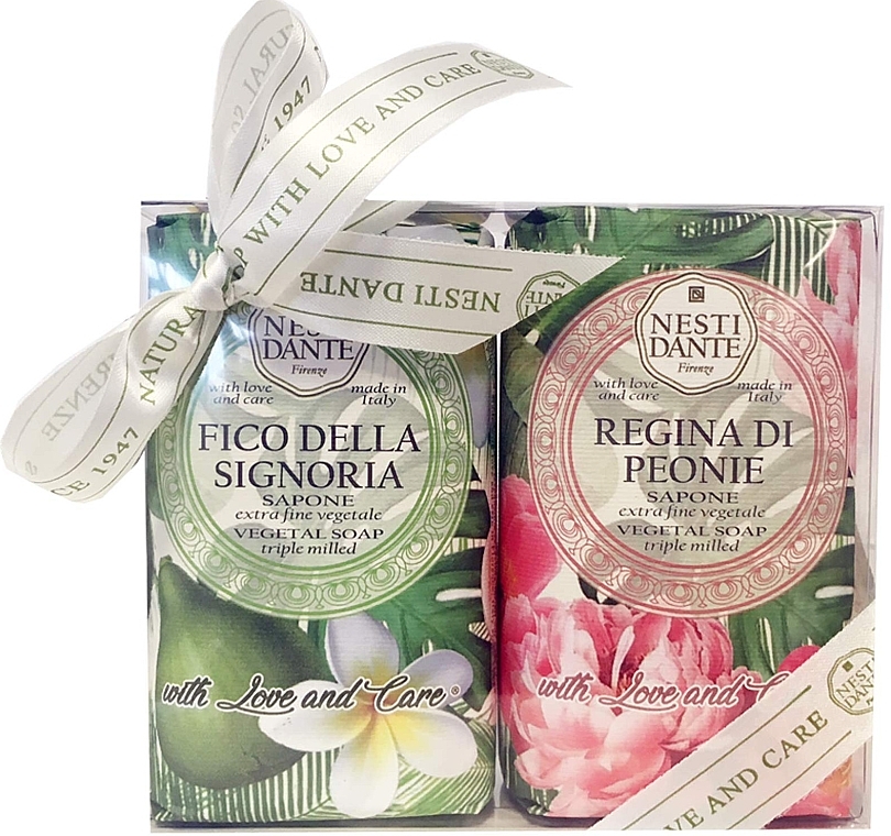 Set - Nesti Dante With Love and Care Soap Gift Set (soap/250g*2) — photo N1