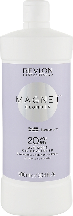 Oil Peroxide Cream 20 Vol. 6% - Revlon Professional Magnet Blondes Ultimate Oil Developer — photo N1