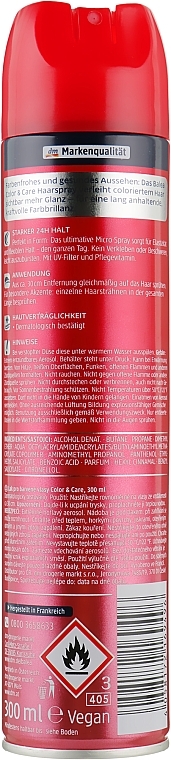 Hair Spray for Colored Hair - Balea Color & Care №3 — photo N4