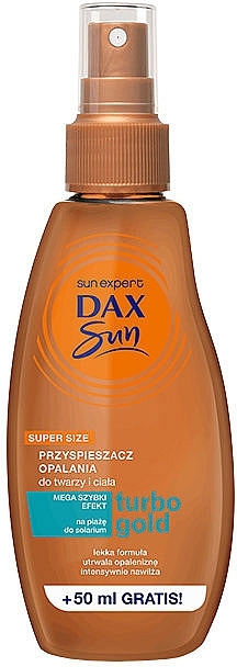 Sun Spray - Dax Sun Turbo Gold Spray — photo N3